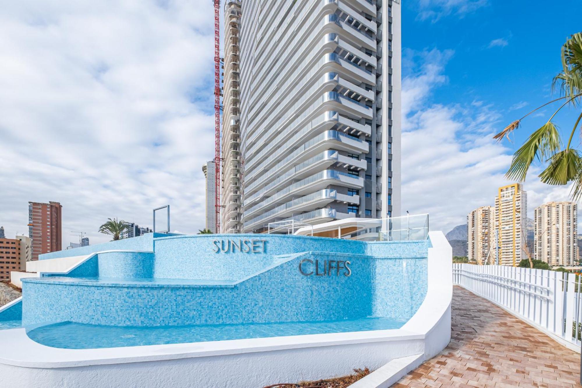 Sunset Cliffs Deluxe Apartment 6133 Poniente Beach Benidorm Esterno foto