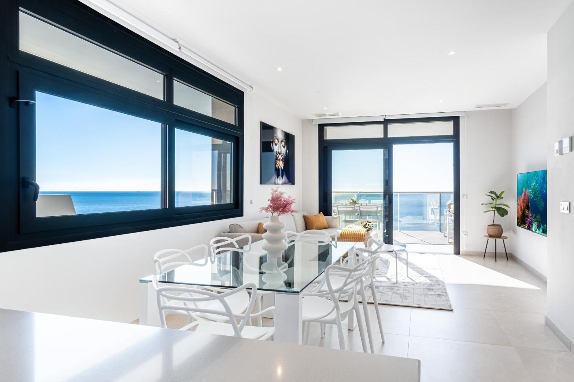 Sunset Cliffs Deluxe Apartment 6133 Poniente Beach Benidorm Esterno foto