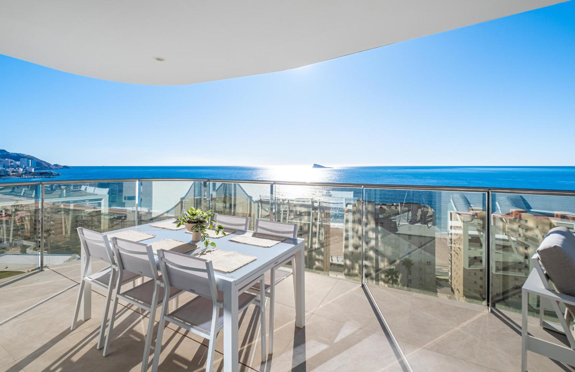Sunset Cliffs Deluxe Apartment 6133 Poniente Beach Benidorm Esterno foto