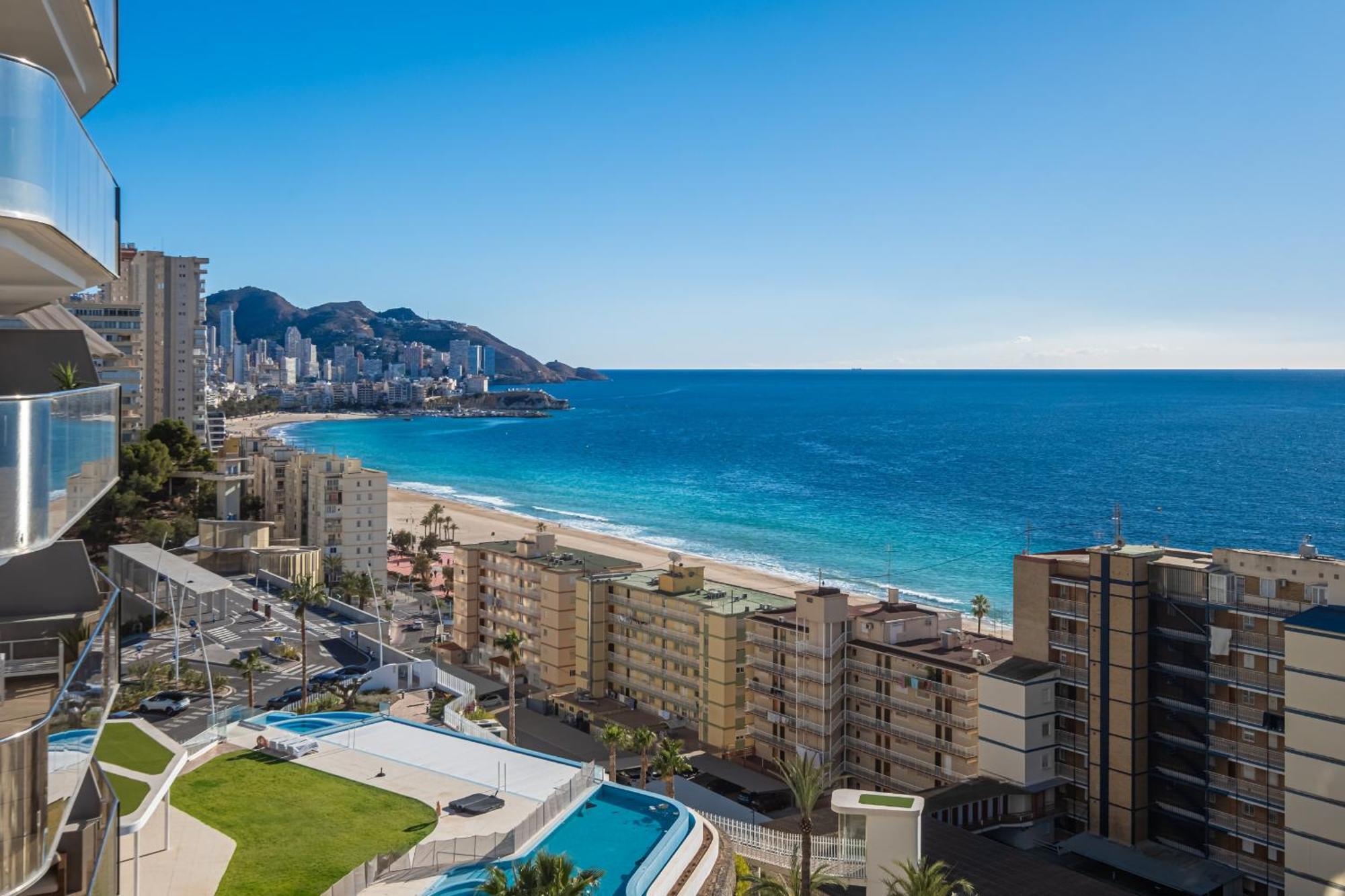 Sunset Cliffs Deluxe Apartment 6133 Poniente Beach Benidorm Esterno foto